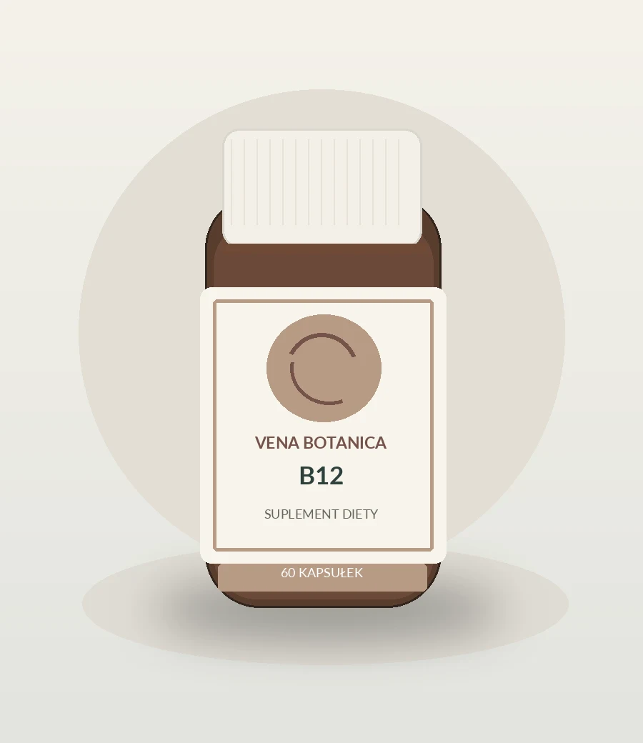 Wizualizacja opakowania Witamina B12